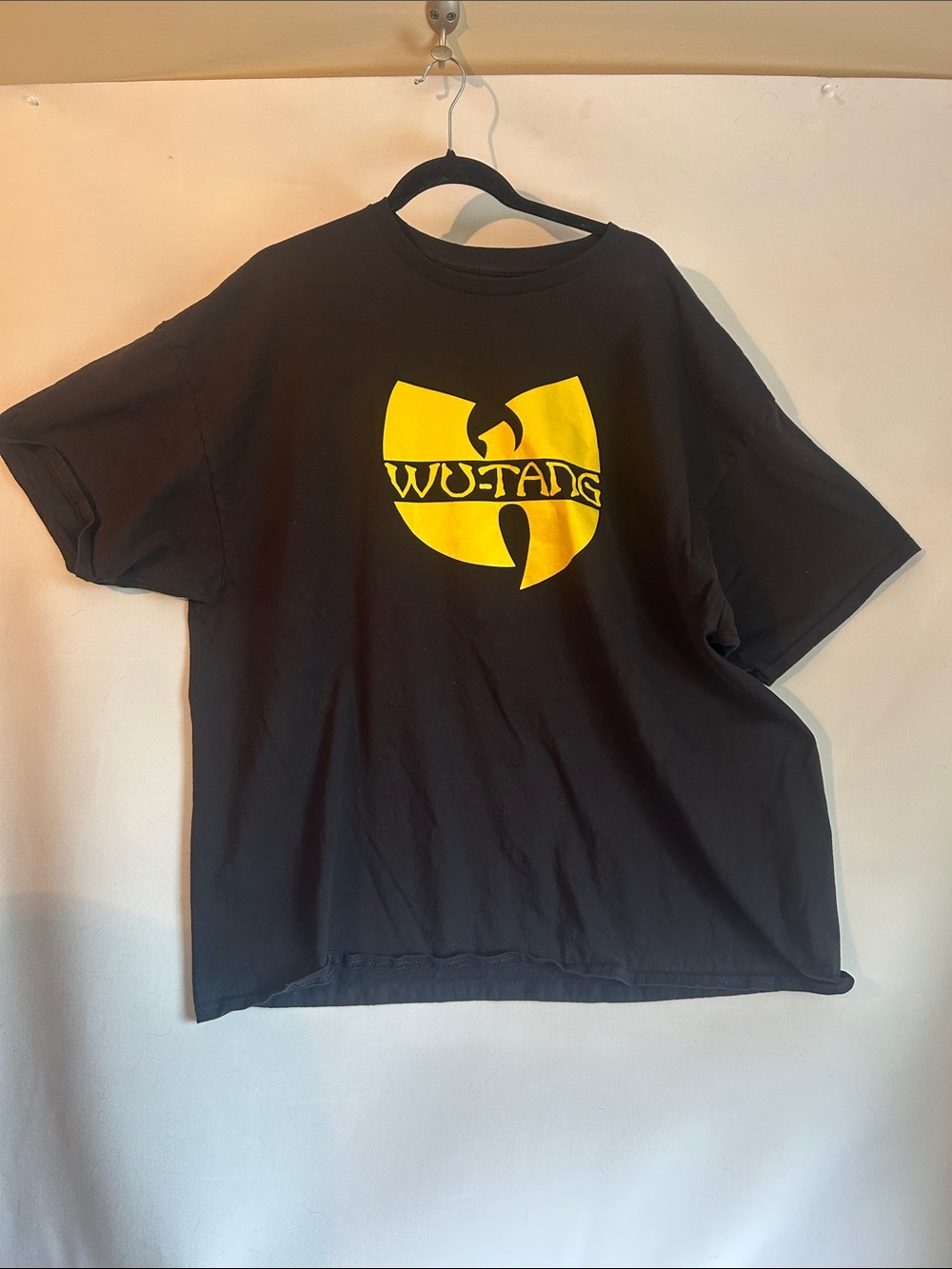 3XL Wutang  Tee with Yellow Logo